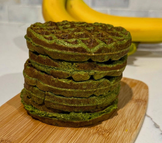 Greenie Beanie Bites Waffles or Pancakes