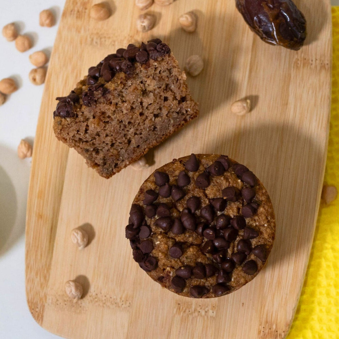 Beanie Bites Sprouted Chickpea Muffins