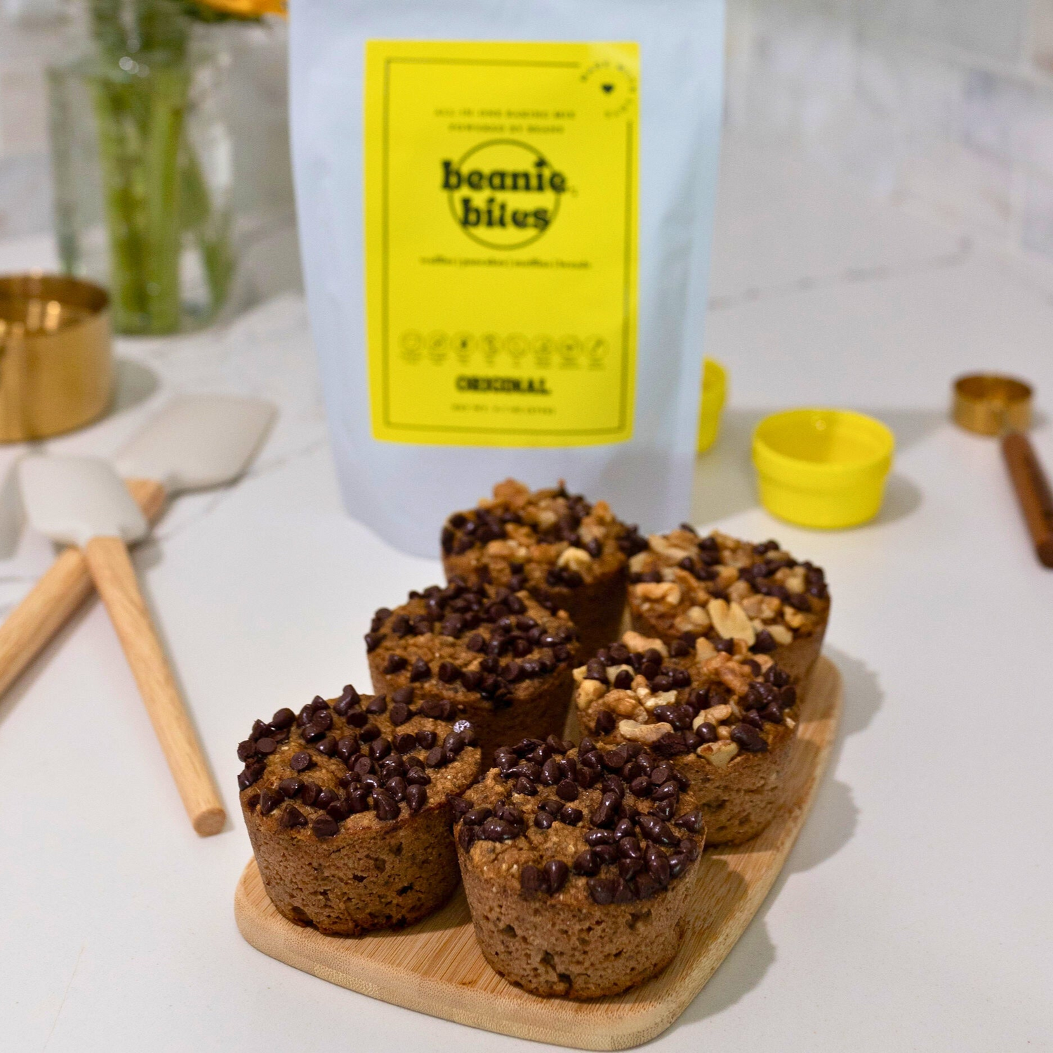 chickpea muffins original mix