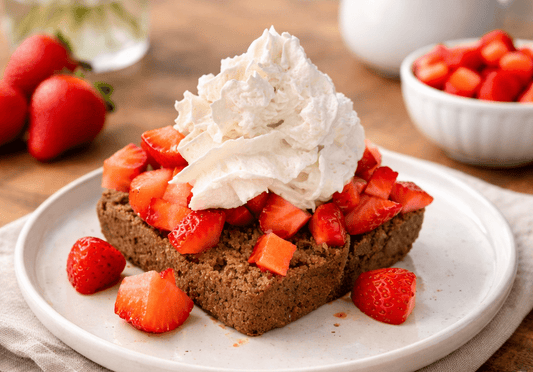 Chickpea Strawberry Shortcake - Beanie Bites