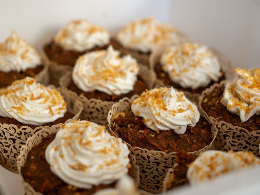 Party Series: Carrot Cake Cupcakes - Beanie Bites