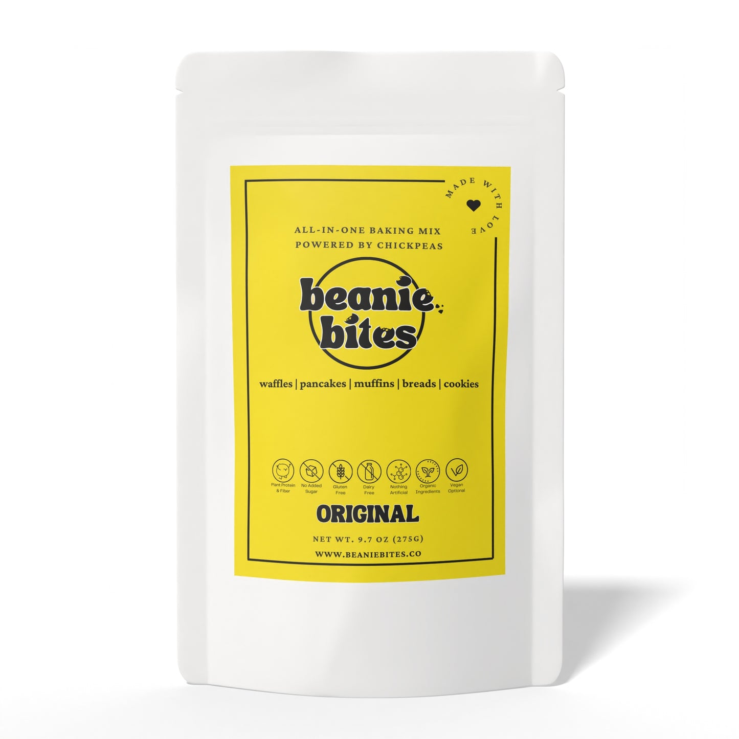 Beanie Bites Original Chickpea Baking Mix