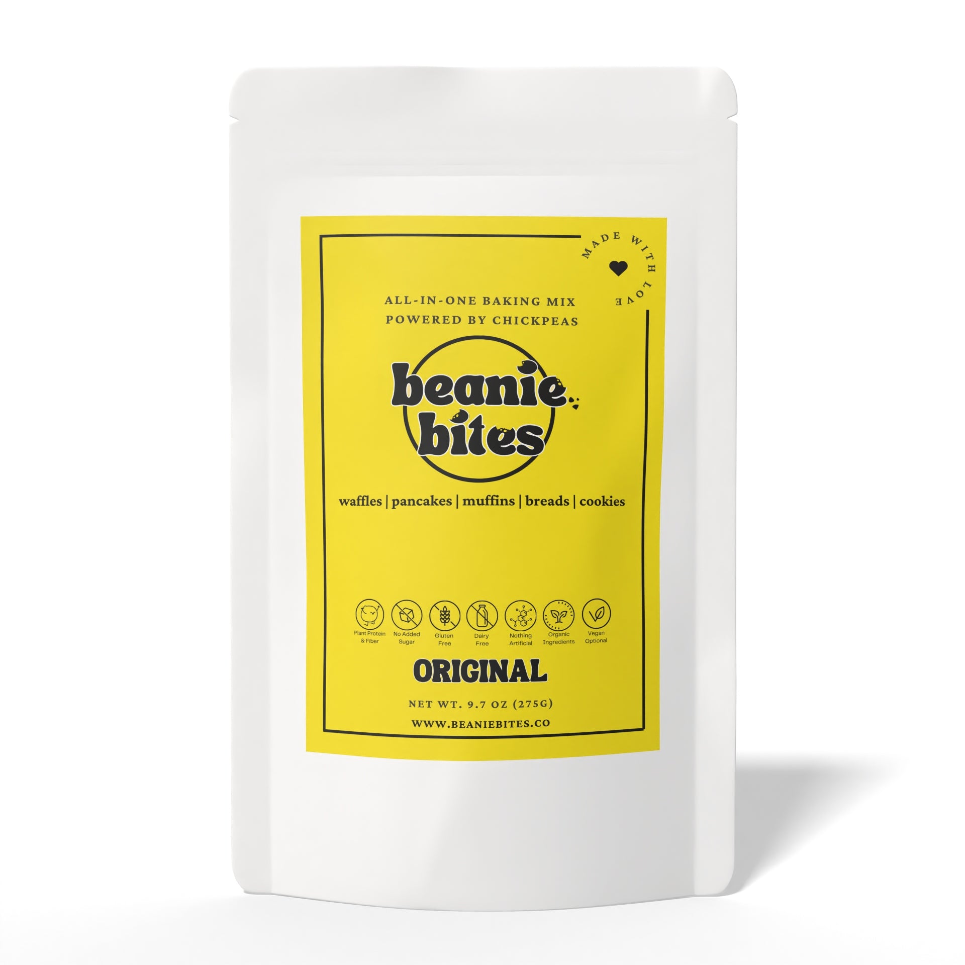 Beanie Bites Original Chickpea Baking Mix