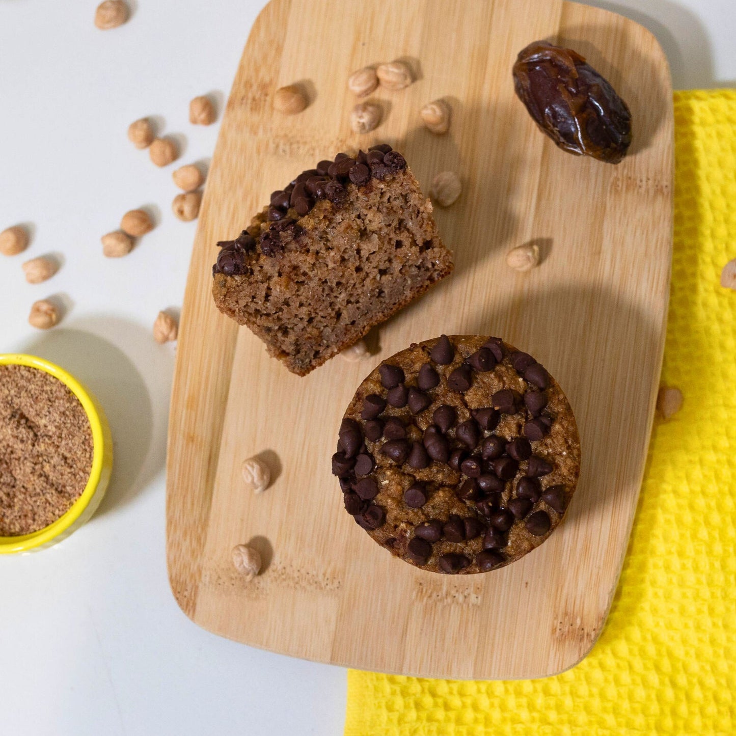 Beanie Bites Sprouted Chickpea Muffins