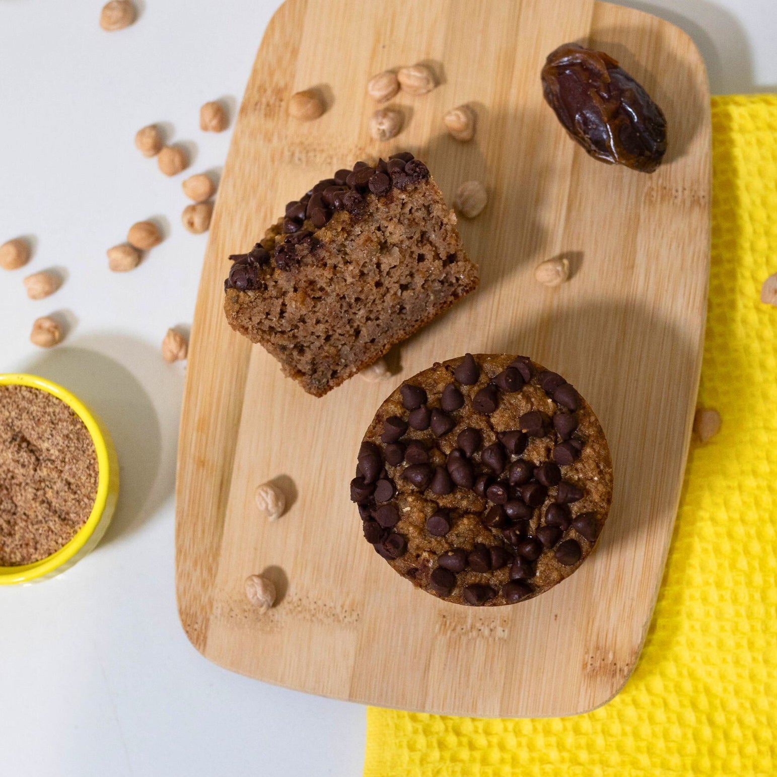 Beanie Bites Sprouted Chickpea Muffins