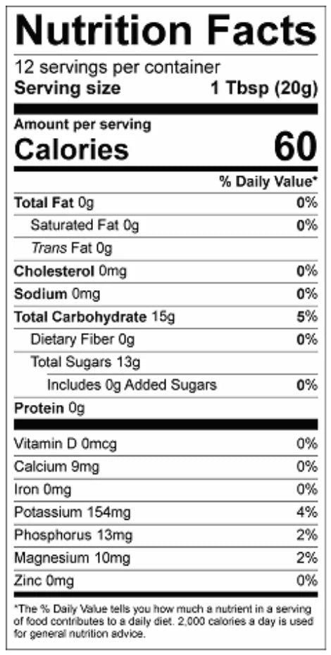 Organic Date Syrup - Beanie Bites